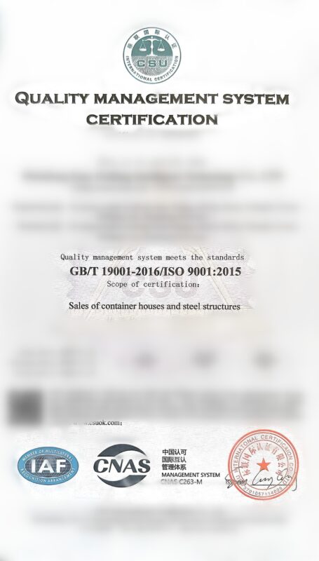 ISO9001-Certificate